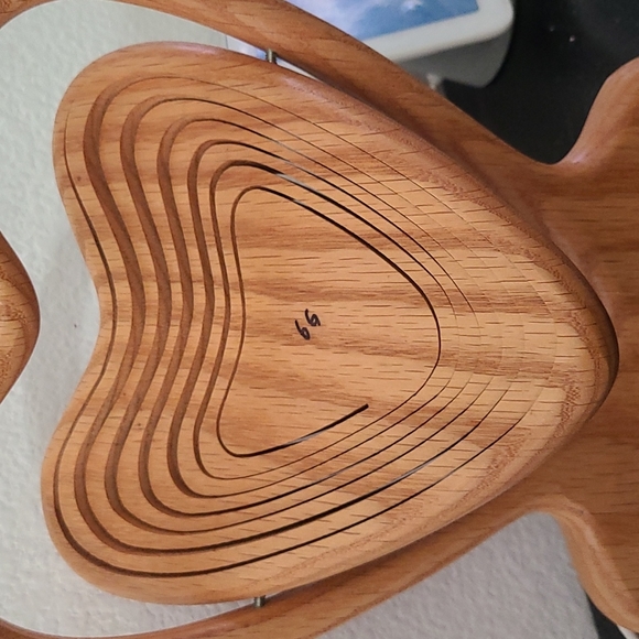 Wooden Table Top Home Decor Plate Fruit Holder - Picture 5 of 16